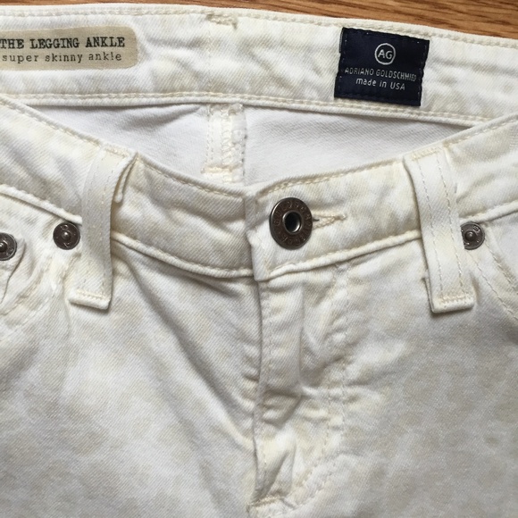 AG ADRIANO GOLDSCHMIED skinny ankle jeans leopard - Picture 3 of 6